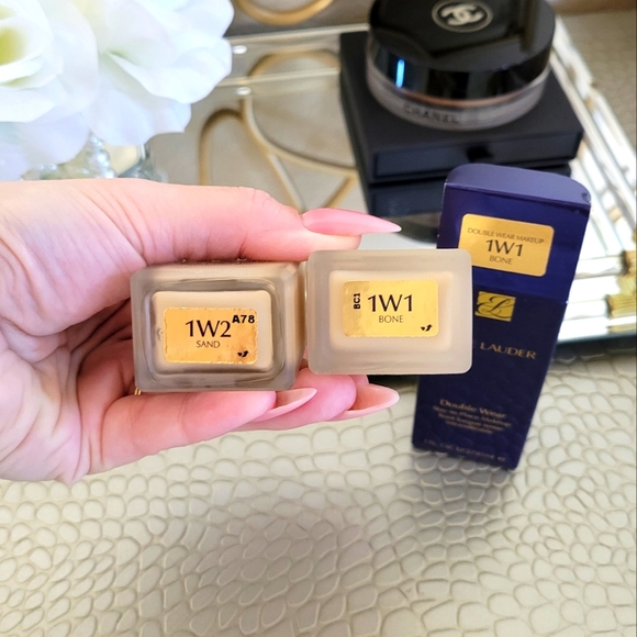 Bundle Estee Lauder Double Wear Foundation 1W1 AND 1W2 - Picture 2 of 3